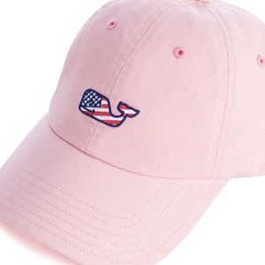 Vineyard Vines Pink Flag Whale Hat - Like NEW